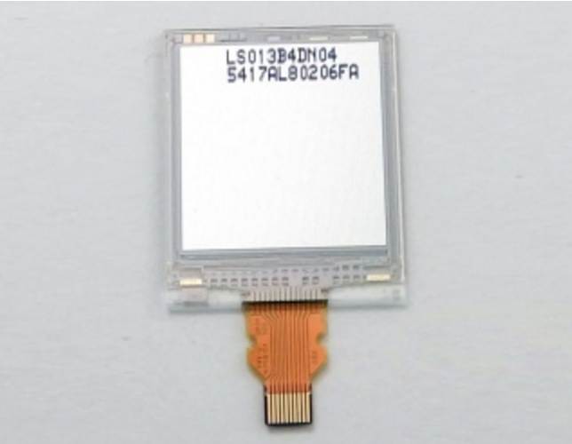 Original LS013B4DN04 SHARP Screen Panel 1.3\" 96x96 LS013B4DN04 LCD Display